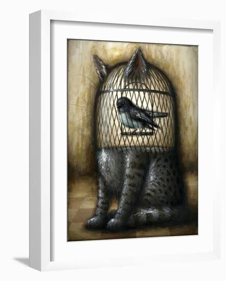 Caged-Jason Limon-Framed Giclee Print