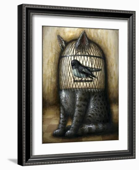 Caged-Jason Limon-Framed Giclee Print