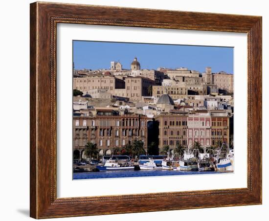 Cagliari, Sardinia, Italy, Europe-John Miller-Framed Photographic Print