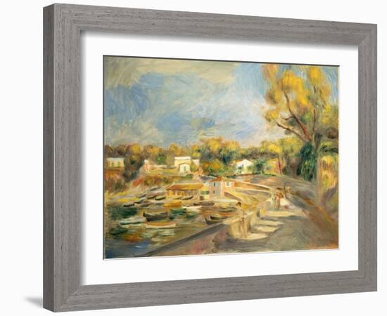 Cagnes, 1910-Pierre-Auguste Renoir-Framed Giclee Print