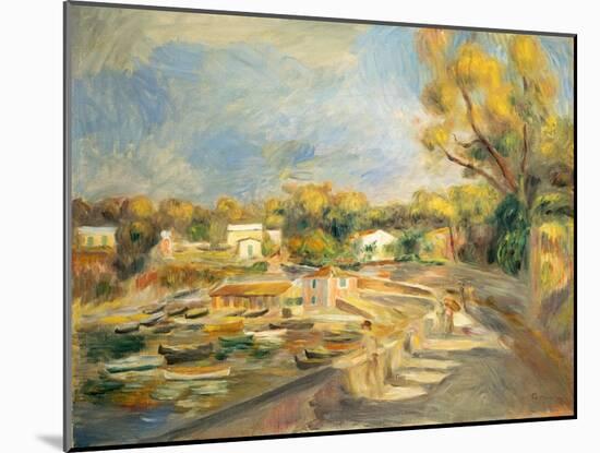 Cagnes, 1910-Pierre-Auguste Renoir-Mounted Giclee Print