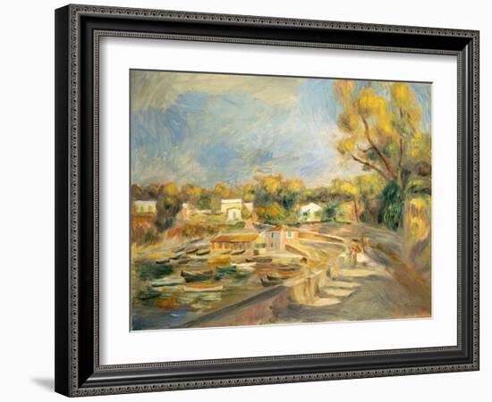 Cagnes, 1910-Pierre-Auguste Renoir-Framed Giclee Print