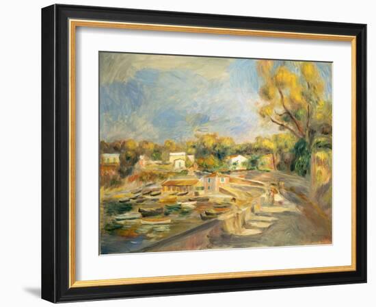 Cagnes, 1910-Pierre-Auguste Renoir-Framed Giclee Print