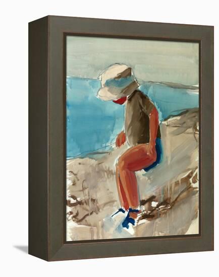 Cagnes Study, 2003-Daniel Clarke-Framed Premier Image Canvas