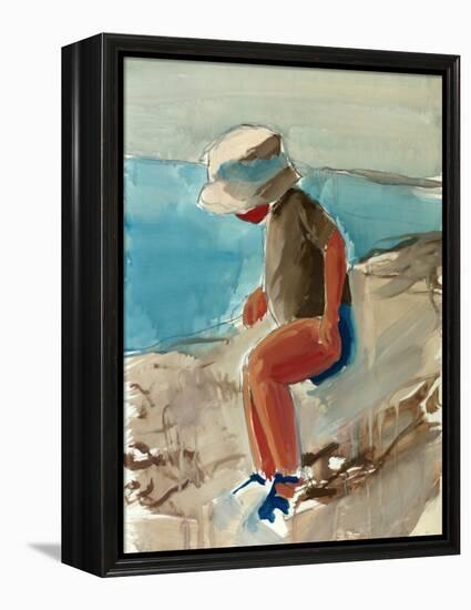 Cagnes Study, 2003-Daniel Clarke-Framed Premier Image Canvas