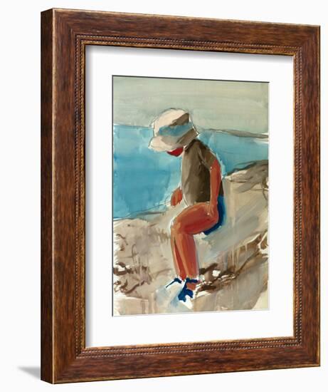 Cagnes Study, 2003-Daniel Clarke-Framed Giclee Print