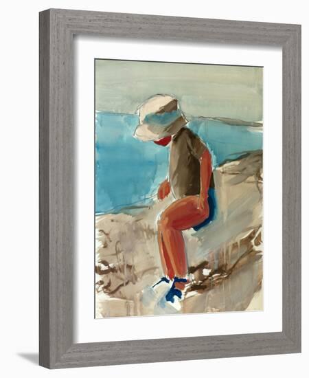 Cagnes Study, 2003-Daniel Clarke-Framed Giclee Print