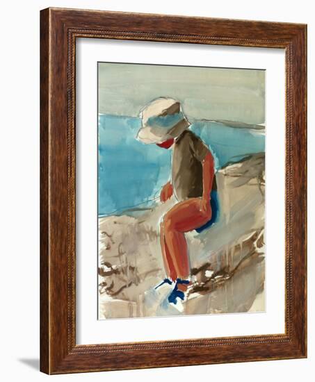 Cagnes Study, 2003-Daniel Clarke-Framed Giclee Print