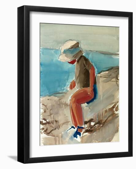 Cagnes Study, 2003-Daniel Clarke-Framed Giclee Print