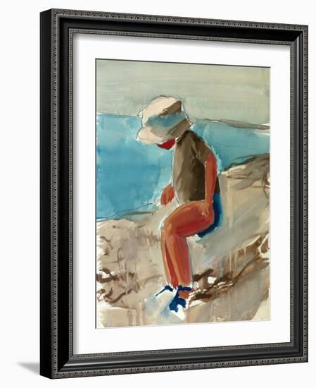 Cagnes Study, 2003-Daniel Clarke-Framed Giclee Print