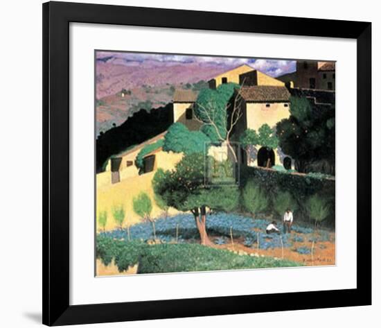 Cagnes-Félix Vallotton-Framed Art Print