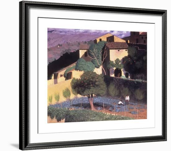 Cagnes-Felix Edouard Vallotton-Framed Premium Giclee Print