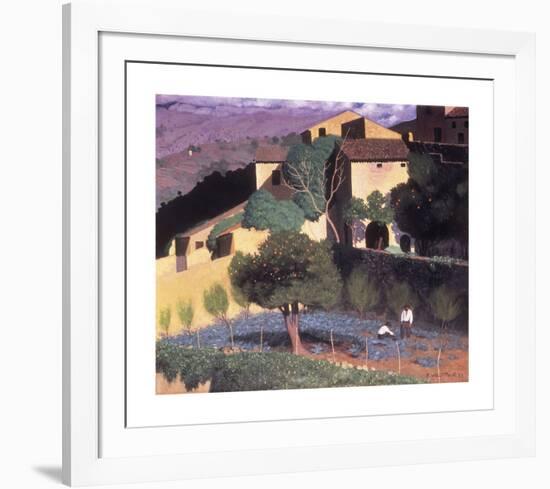 Cagnes-Felix Edouard Vallotton-Framed Premium Giclee Print