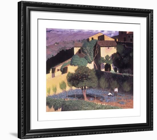 Cagnes-Felix Edouard Vallotton-Framed Premium Giclee Print