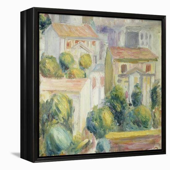 Cagnes-Pierre-Auguste Renoir-Framed Premier Image Canvas