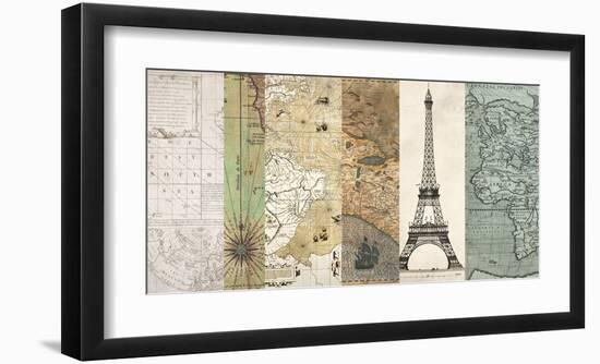 Cahiers de voyage I-Joannoo-Framed Art Print