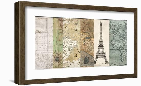 Cahiers de voyage I-Joannoo-Framed Art Print