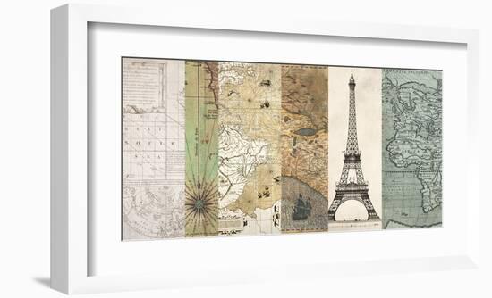 Cahiers de voyage I-Joannoo-Framed Art Print