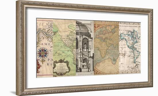 Cahiers de voyage II-Joannoo-Framed Art Print