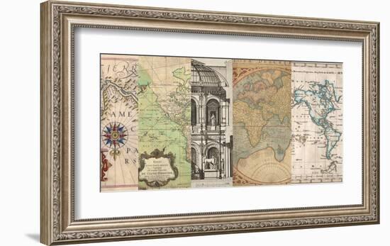 Cahiers de voyage II-Joannoo-Framed Art Print