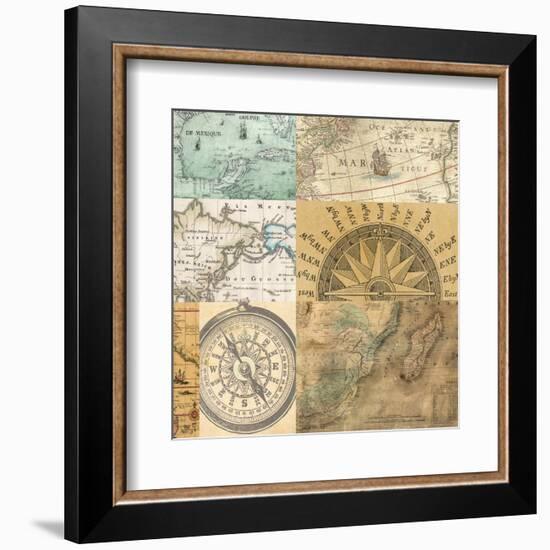 Cahiers de voyage III-Joannoo-Framed Art Print