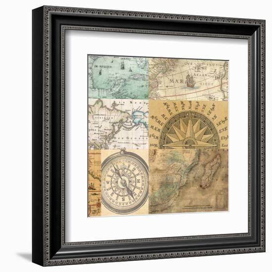 Cahiers de voyage III-Joannoo-Framed Art Print