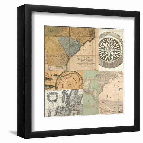 Cahiers de voyage IV-Joannoo-Framed Art Print