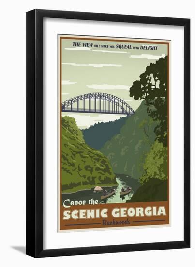 Cahulawasee River-Steve Thomas-Framed Giclee Print