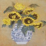 Golden Flowers-Cai Xiaoli-Giclee Print