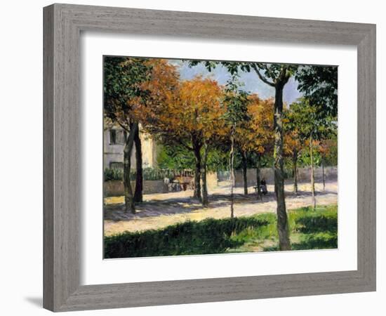 Caillebotte: Argenteuil-Gustave Caillebotte-Framed Giclee Print