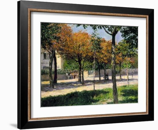 Caillebotte: Argenteuil-Gustave Caillebotte-Framed Giclee Print