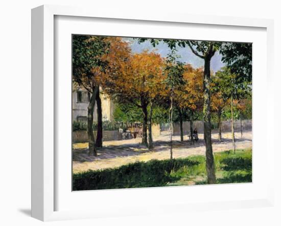 Caillebotte: Argenteuil-Gustave Caillebotte-Framed Giclee Print