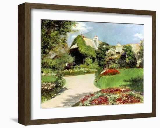 Caillebotte: Cottage, 1882-Gustave Caillebotte-Framed Giclee Print