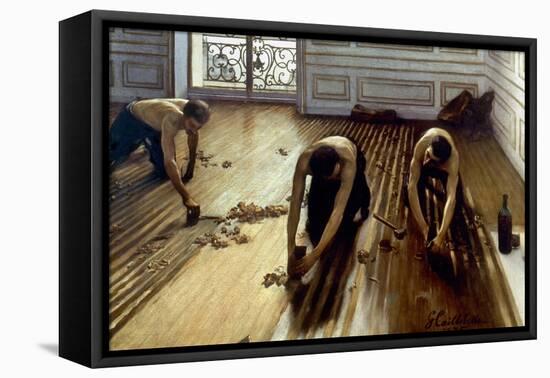 Caillebotte: Planers, 1875-Gustave Caillebotte-Framed Premier Image Canvas