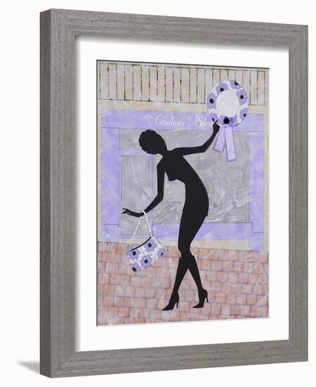 Cailloux Bleu, 2009-Jenny Barnard-Framed Giclee Print