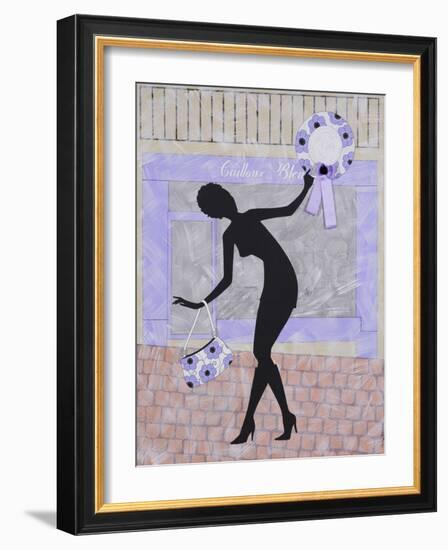 Cailloux Bleu, 2009-Jenny Barnard-Framed Giclee Print