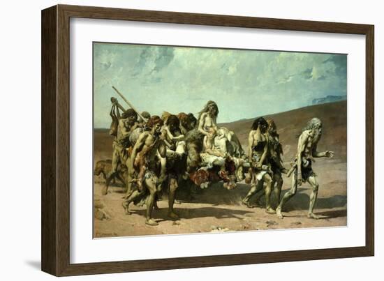 Cain, 1880-Fernand Cormon-Framed Giclee Print