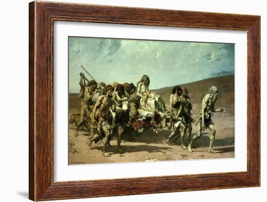 Cain, 1880-Fernand Cormon-Framed Giclee Print