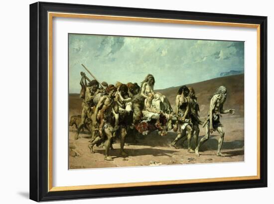 Cain, 1880-Fernand Cormon-Framed Giclee Print