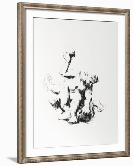 Cain and Abel-Jack Levine-Framed Limited Edition