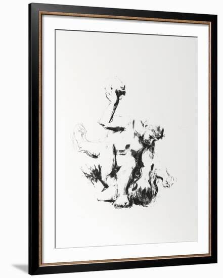 Cain and Abel-Jack Levine-Framed Limited Edition