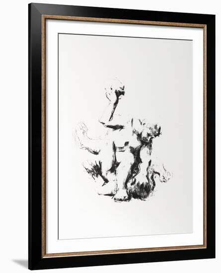 Cain and Abel-Jack Levine-Framed Limited Edition