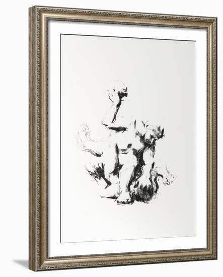 Cain and Abel-Jack Levine-Framed Limited Edition