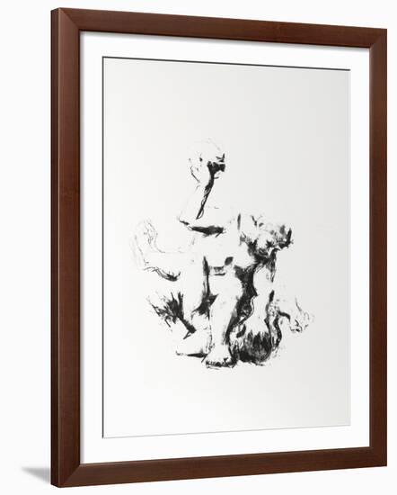 Cain and Abel-Jack Levine-Framed Limited Edition