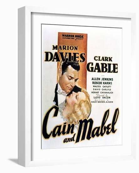 Cain and Mabel - Movie Poster Reproduction-null-Framed Photo