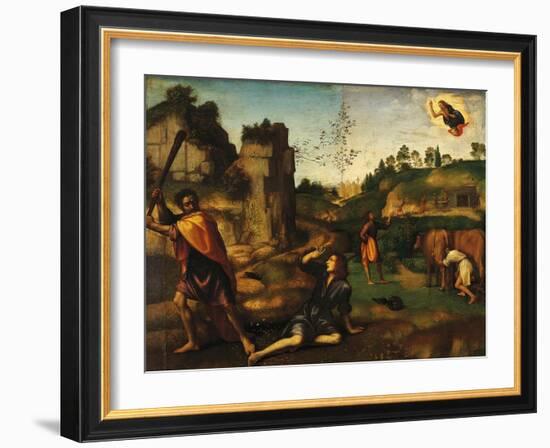 Cain Killing Abel, 1510-1515-Mariotto Albertinelli-Framed Giclee Print