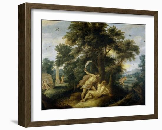 Caín Matando a Abel-Frans Francken the Younger-Framed Giclee Print