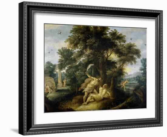 Caín Matando a Abel-Frans Francken the Younger-Framed Giclee Print