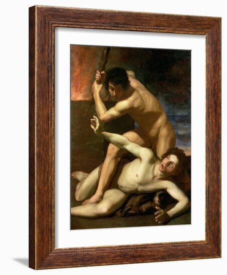 Cain Murdering Abel, circa 1610-Bartolomeo Manfredi-Framed Giclee Print