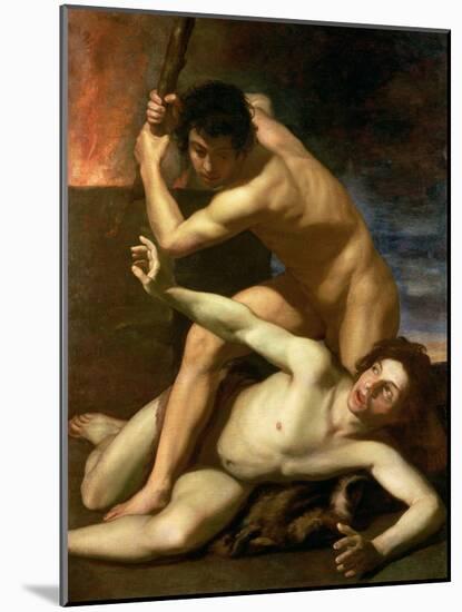 Cain Murdering Abel, circa 1610-Bartolomeo Manfredi-Mounted Giclee Print